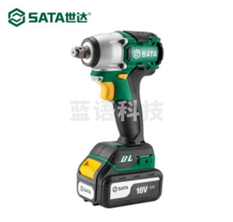 世达(SATA) 51073C  J系列18V锂电无刷冲击扳手220N·m(一电一充) 正品保障