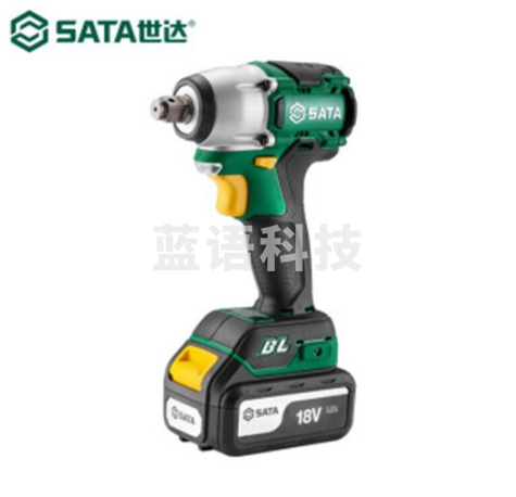世达(SATA) 51073CJ系列18V锂电无刷冲击扳手220N·m(一电一充) 正品保障