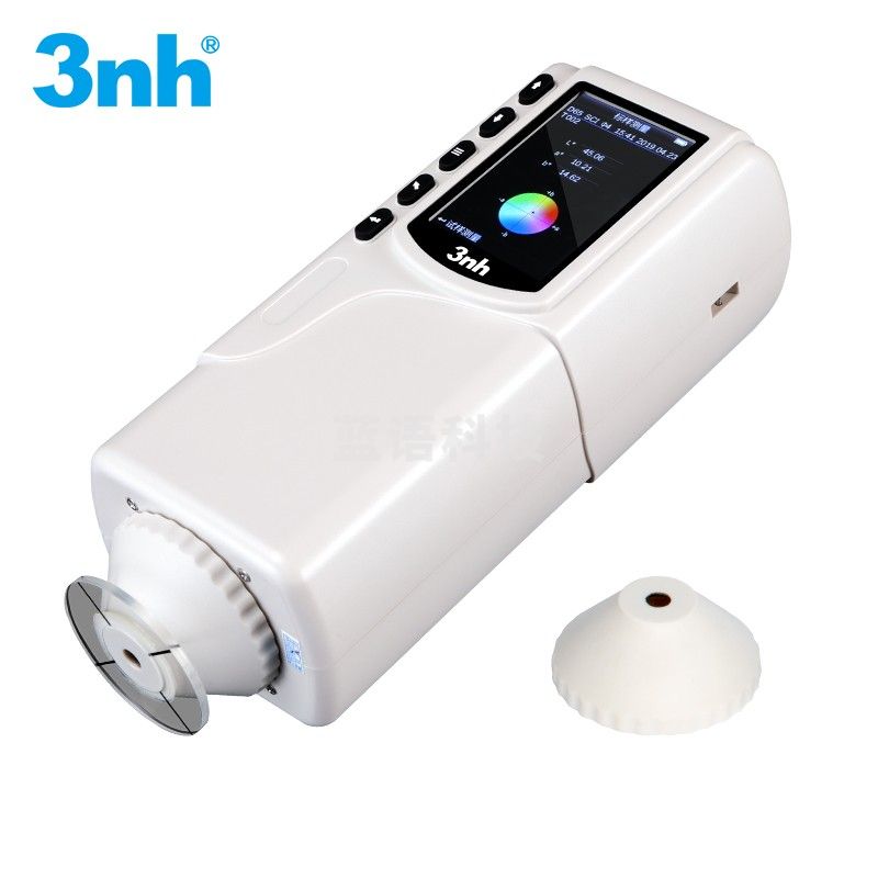 3nh NR110 便携手持式油漆颜色检测对比色差仪涂料纺织布料双口径测色仪（单位：件）