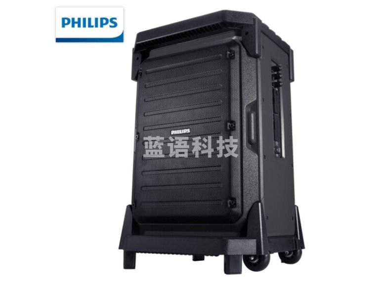 飞利浦（PHILIPS） SD80B 户外广场舞音响 无线麦克风便携手提拉杆音响 大功率扩音器带话筒 官方标配