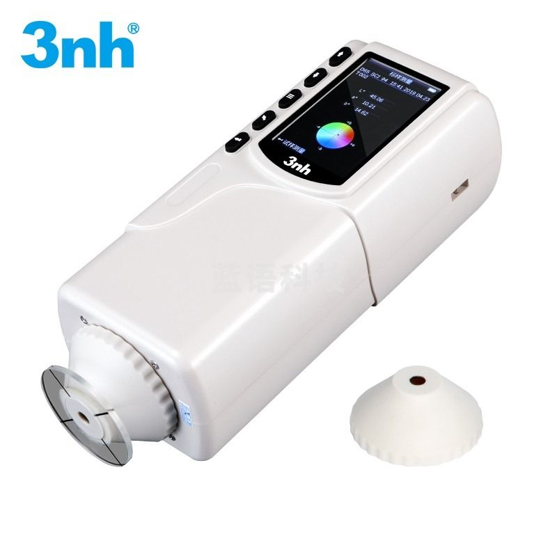 3nh NR110 便携手持式油漆颜色检测对比色差仪涂料纺织布料双口径测色仪（单位：件） 光学测量仪器