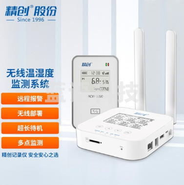 精创 RCW-3000 无线多通道湿温度采集器4G中大型冻库商超车间大棚远程湿温度计（单位：个）