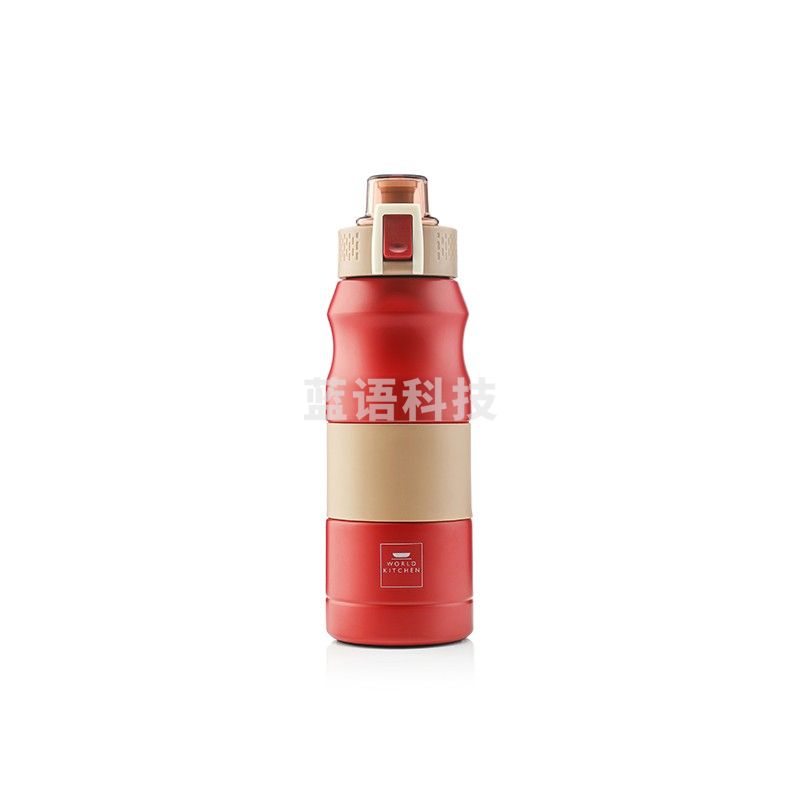 康宁 弹跳杯500ml -红WK-TTB500ML/KZ/RD(个)