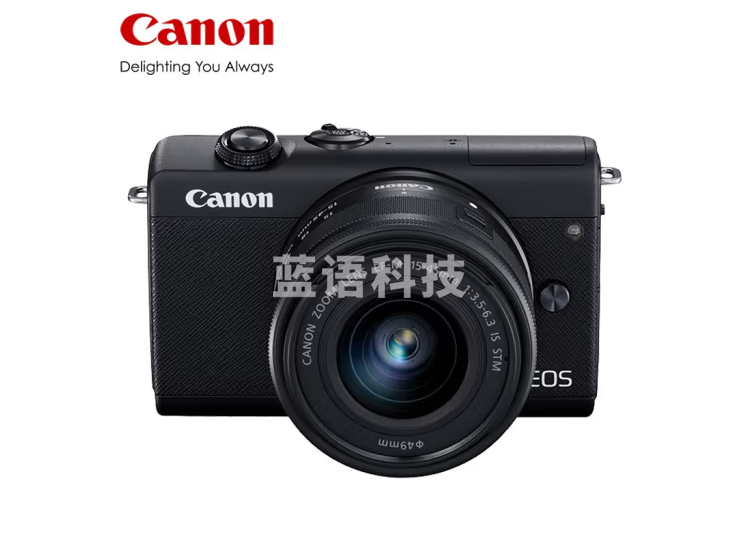 佳能（Canon） EOS M200 微单相机视频直播高清4K数码相机 【EOS M200】（15-45mm）黑旅行版
