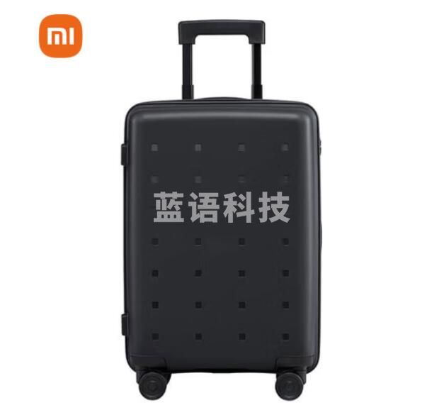 小米（MI）行李箱小型20英寸旅行箱万向轮拉杆箱男女密码箱青春款黑色