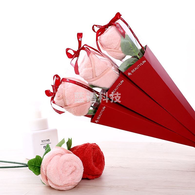 UOMI创意玫瑰方巾-爱の玫瑰