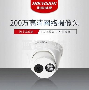 海康威视（HIKVISION） DS-2CD3325-1 POE百万高清半球摄像头