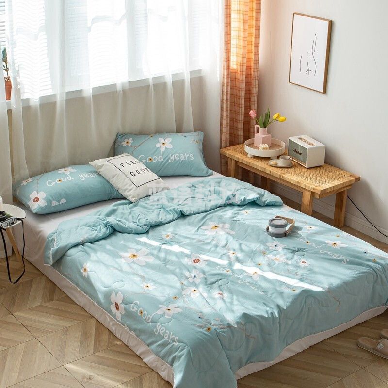 艾薇 被子被芯 水洗棉夏凉被空调被 双人200*230cm繁花
