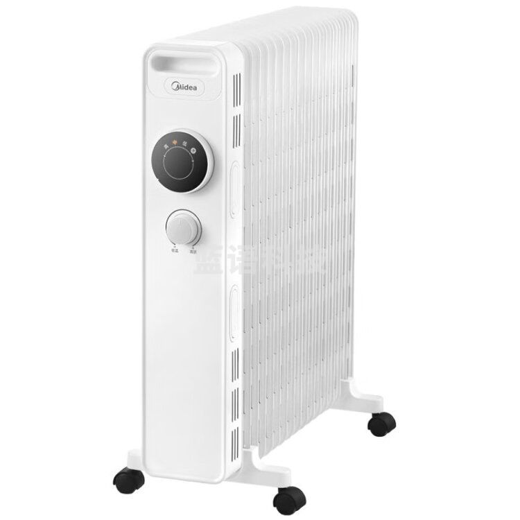 美的（Midea）取暖电暖器烤火炉电热油汀3000W大功率17片自动控温干衣晾衣架 NYW-MG