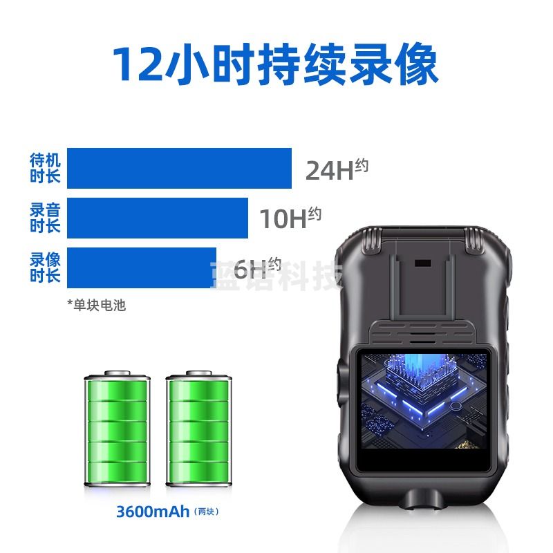 执法1号（zhifayihao）DSJ-H8 高清执法记录仪红外夜视胸前佩戴现场随身记录仪 官方标配16G