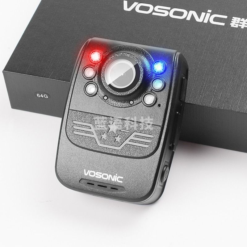 群华（VOSONIC）D1 执法记录仪 17小时续航版+内置32G