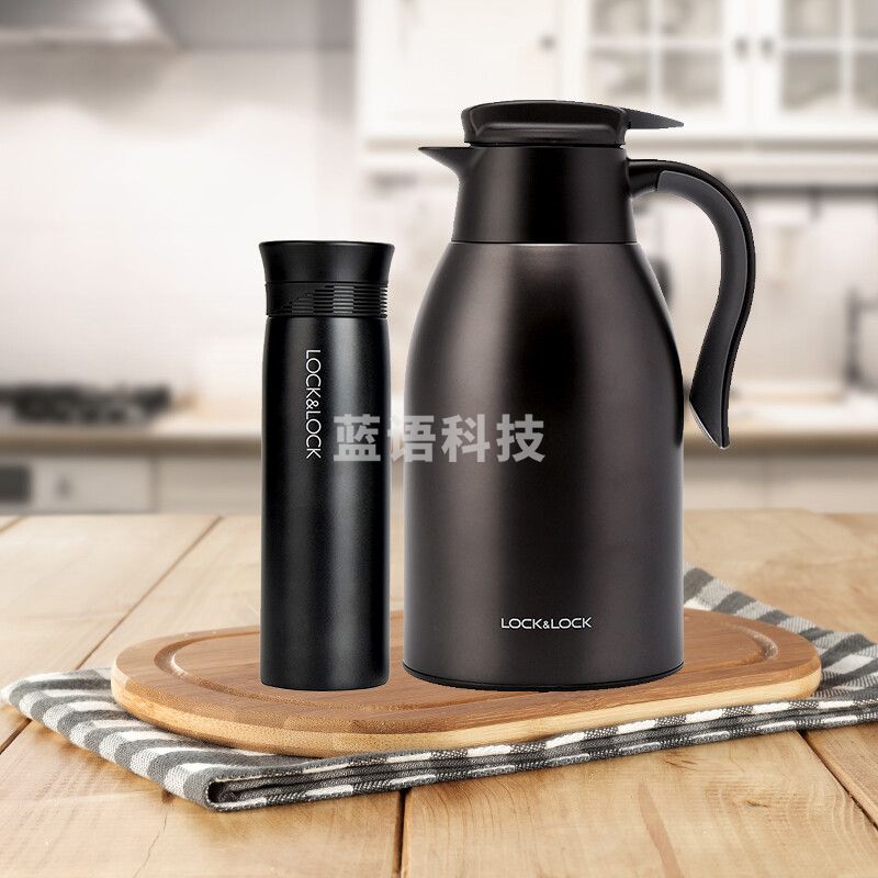 乐扣乐扣(lock&amp;lock)家用暖瓶热水瓶 保温壶不锈钢保温杯2.2L LHC1464(个)