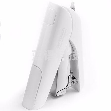 可得优(KW-triO) 556A空气质感订书机大号学生办公订书器加厚12号针可订40页 白色 【40页】2个装