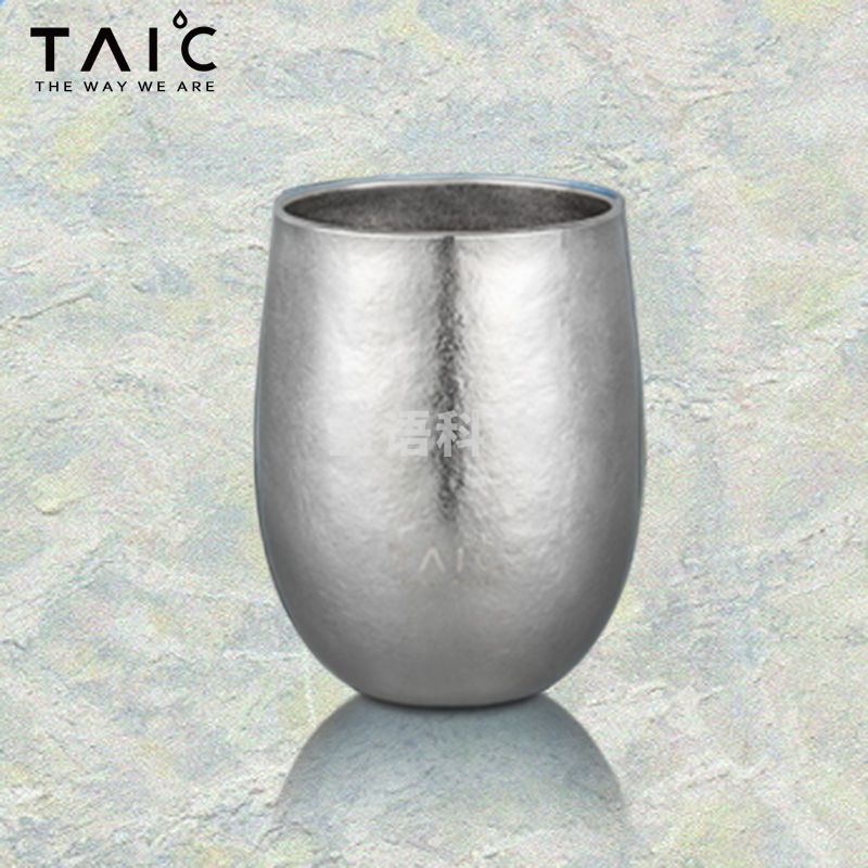 TAIC钛度 纯钛圆融杯 B0209-1903皓月银 200ml