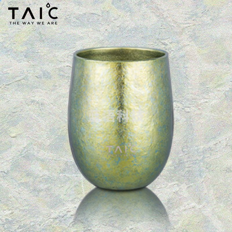 TAIC钛度 纯钛圆融杯 B0209-1903流光金 200ml