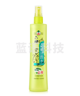 六神花露水【止痒喷雾】花露水 三重草本花露水180ml*1(祛痱 清爽 新老包装随发)