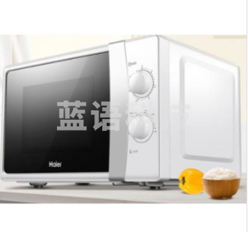 海尔（Haier）MZ-2017W微波炉 纳米银内胆 20升大容量机械式微波炉
