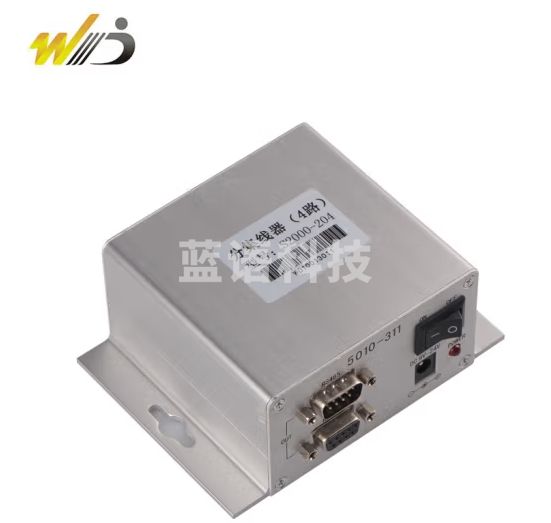 韦度（WD） 容栅测微计百分表数显千分表线性位移传感器PLC数据采集单片机 4通分集线器