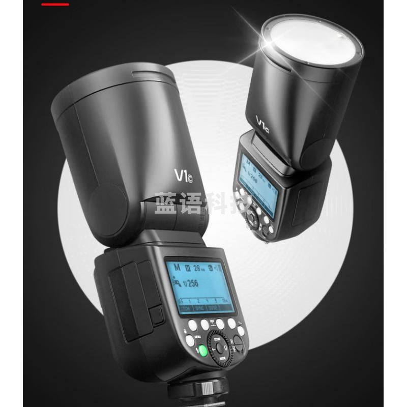 神牛V1闪光灯单反相机外拍机顶灯锂电池高速TTL摄影热靴灯便携口袋灯 佳能尼康索尼富士奥林巴斯