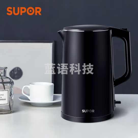 苏泊尔(SUPOR)电水壶 全钢无缝内胆电热水壶 1.7L SW-17J419
