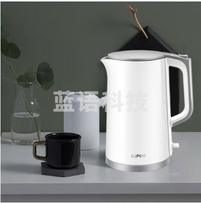 苏泊尔 SUPOR SW-17T12C 电热水壶 双层防烫烧水壶 低分贝安静煮水