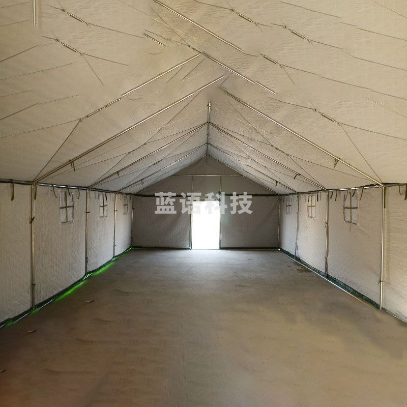 京路发  户外野露营防暴雨帐篷 民用救灾帐篷 方管款 2米x3米