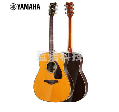雅马哈（YAMAHA）FG830VN 北美型号单板民谣吉他 初学者面单木吉他41英寸