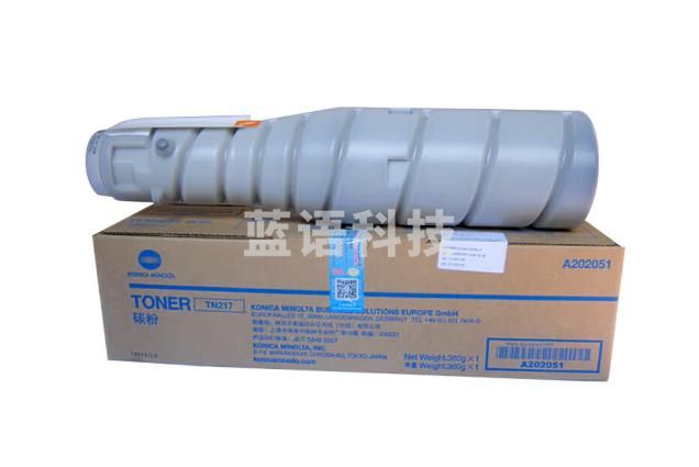 柯尼卡美能达 KONICA MINOLTA TN217 柯美原装碳粉