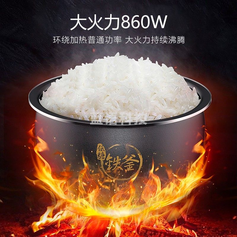 九阳(Joyoung)ZMD安心系列 低糖电饭煲 电饭锅智能预约 铁釜内胆 F-40TD02