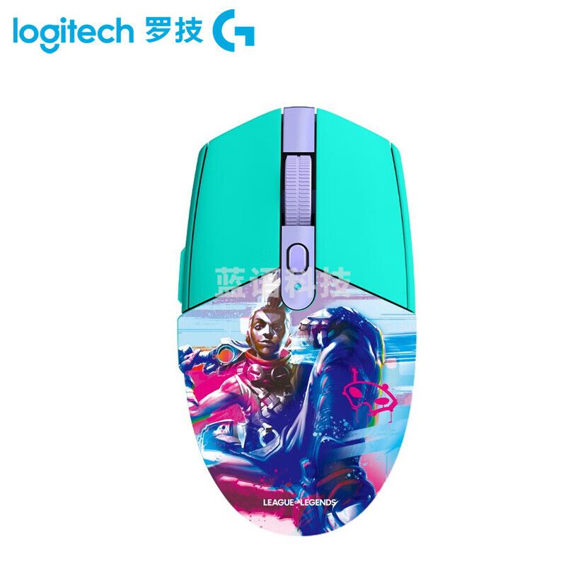 罗技(logitech)G304 英雄联盟典藏无线游戏鼠标_艾克