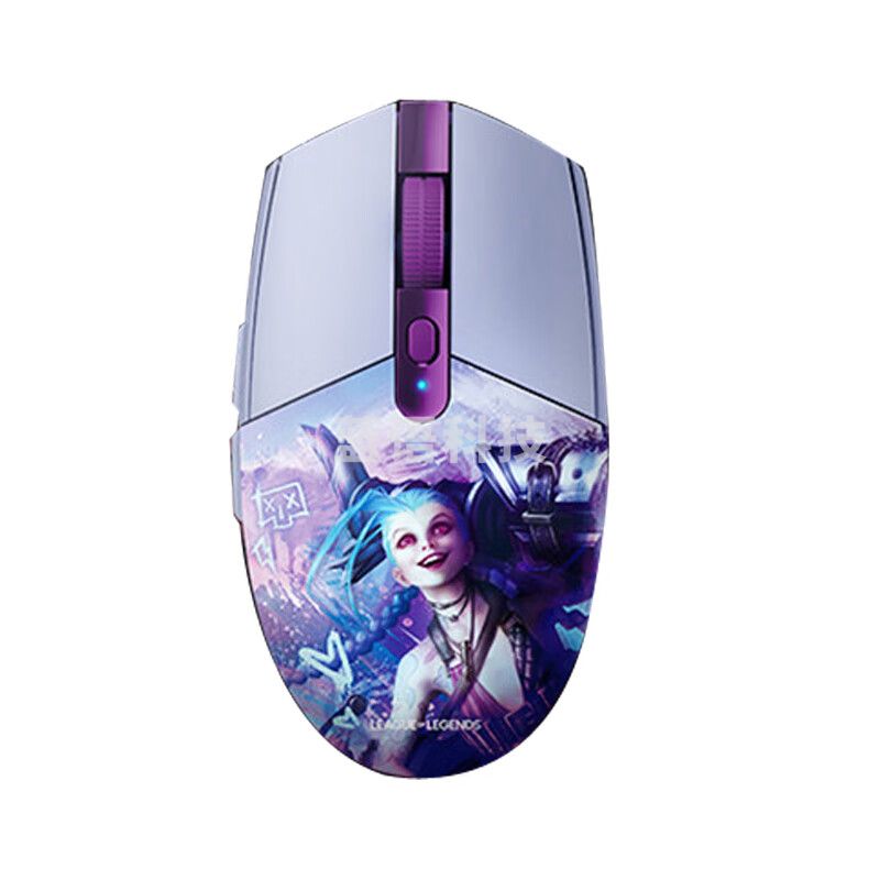 罗技(logitech)G304 英雄联盟典藏无线游戏鼠标_金克丝