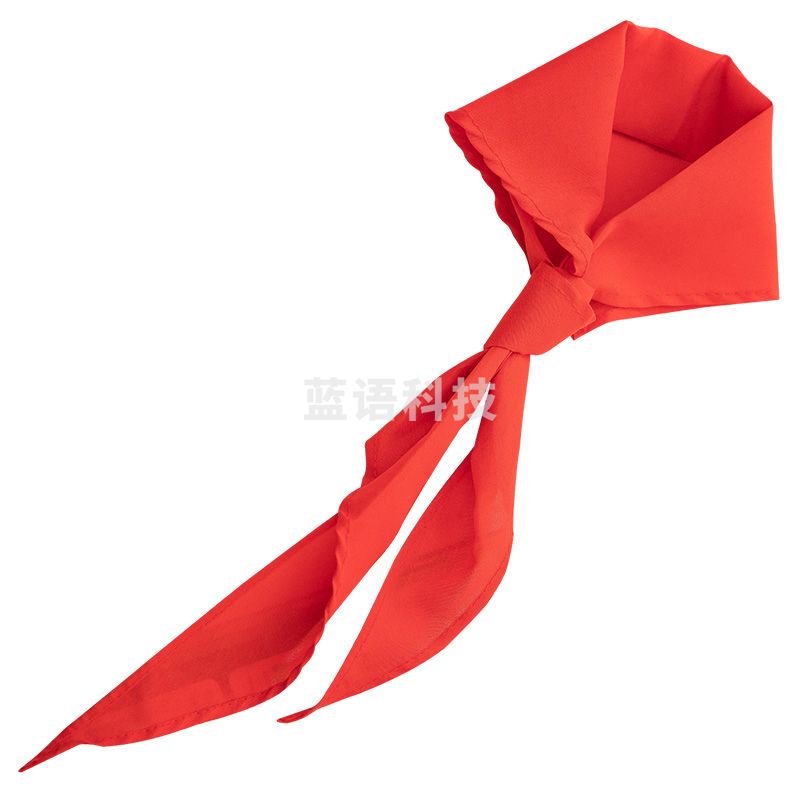 得力(deli) 1米涤纶红领巾(红) 小学生少先队员红领巾 单条装