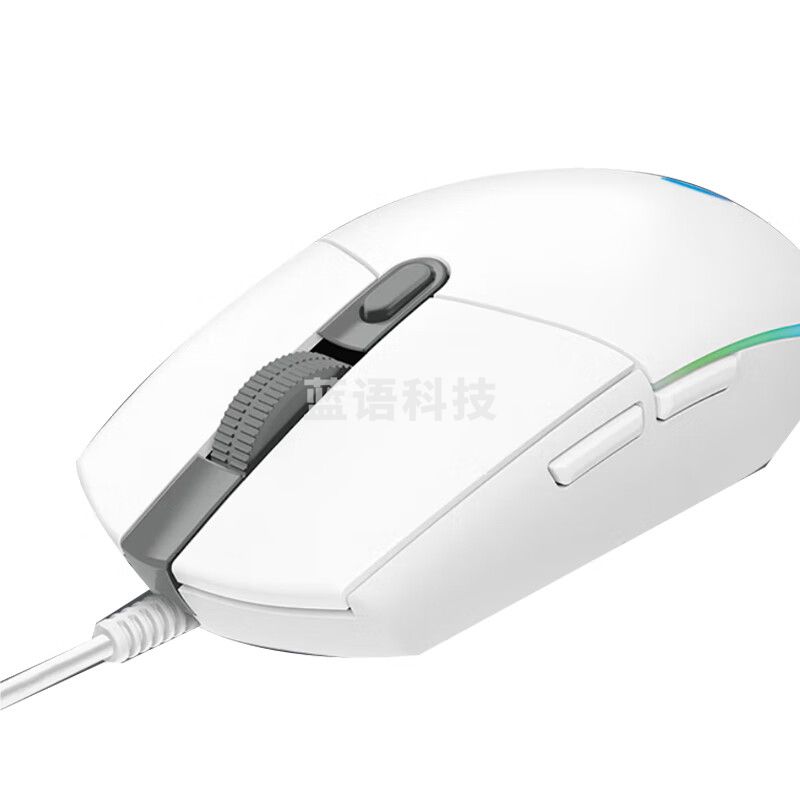 罗技(logitech)G102 LIGHTSYNC 游戏鼠标 (白色)