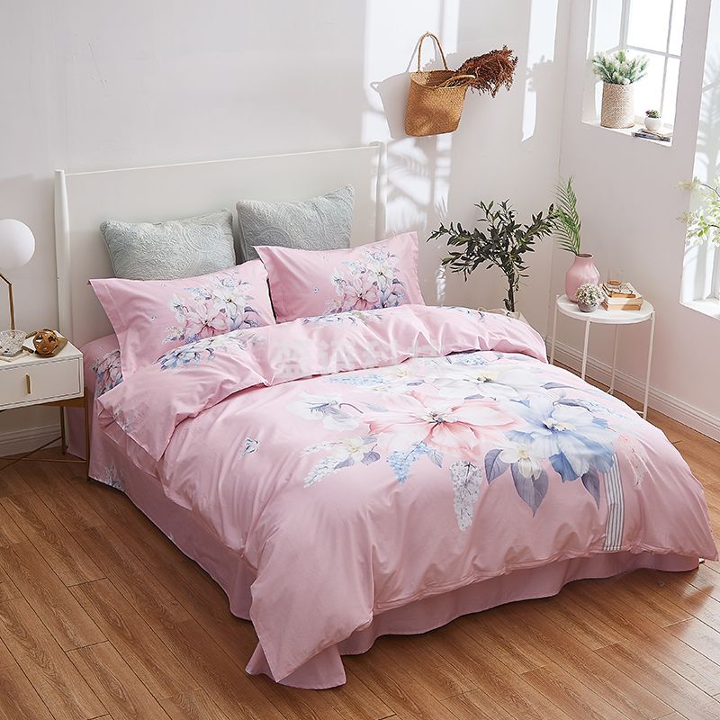 恒源祥(HYX) 恒源祥礼业TBK2037缤纷花影全棉活性四件套 缤纷花影 200*230cm