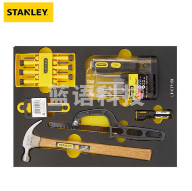 史丹利 (STANLEY) 20件套紧固敲击切割工具托 LT-017-23