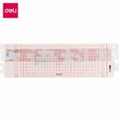 得力14251切纸机小型切纸刀(浅红)(台)