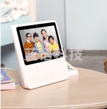 小度智能屏1S 触屏音箱 蓝牙音响 AI语音控制 视频通话家庭影院 小孩老人看护陪伴礼物 收音机闹钟 白