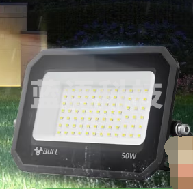 公牛（BULL）LED投光灯户外庭院工厂园林灯露营灯 IP65防水等级50W-6500K白光