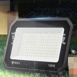 公牛（BULL）LED投光灯户外庭院工厂园林灯露营灯 IP65防水等级100W-6500K白光