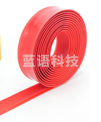 海斯迪克 gnjz-1458 PVC软胶防滑条 楼梯台阶踏步止滑条 红色(4cm*25m)
