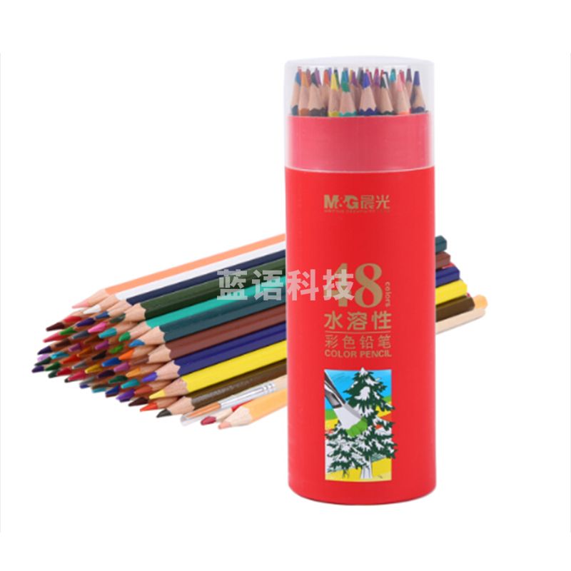 晨光 M＆G 48色水溶性彩色铅笔 AWP36812  48色/盒