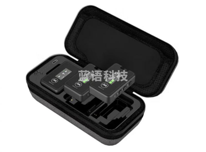 麦拉达(mailada)降噪无线领夹麦克风收音麦直播设备拍摄声卡手机配音器小蜜蜂户外主播话筒 S800ⅡLPRO带无线充电盒