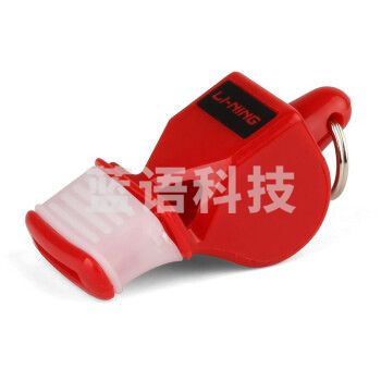 李宁(LI-NING)无核高频海豚户外体育老师运动会篮球足球训练比赛裁判哨子 LPBL952-3