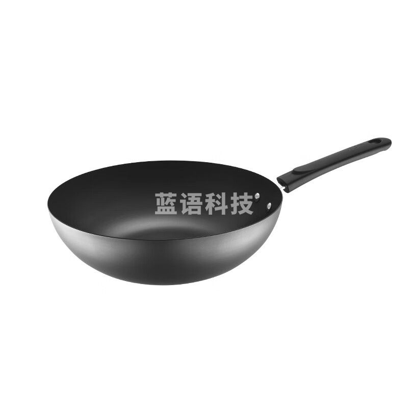 爱仕达（ASD）CF30P2TG-B炒锅不易锈铁锅 30CM精铁炒锅