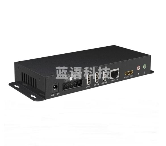 迈拓MT-HD100-U HDMIKVM延长器100米吧咖集中转USB咖延长器 默认尺寸