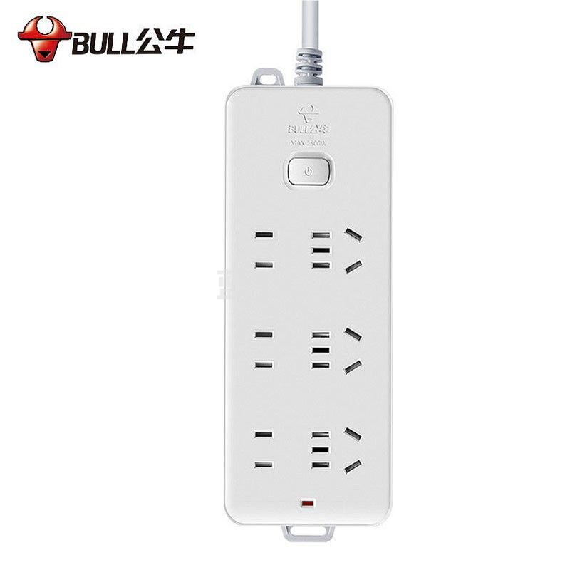 公牛（BULL） GN-402不带线插排 自接线插座 无线插线板
