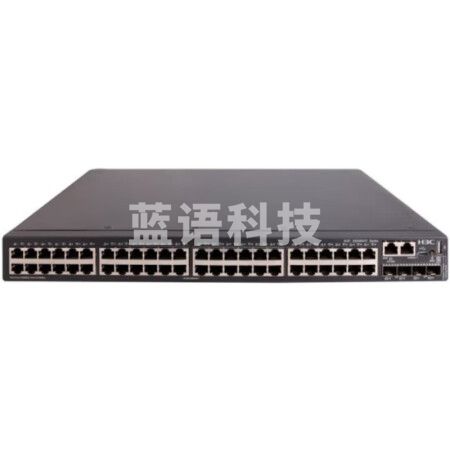 华三（H3C）LS-5500V2-54S-EI 三层交换机 48个千兆电口 2个千兆光口 2个万兆光口 2个40G QSFP+端口 商用