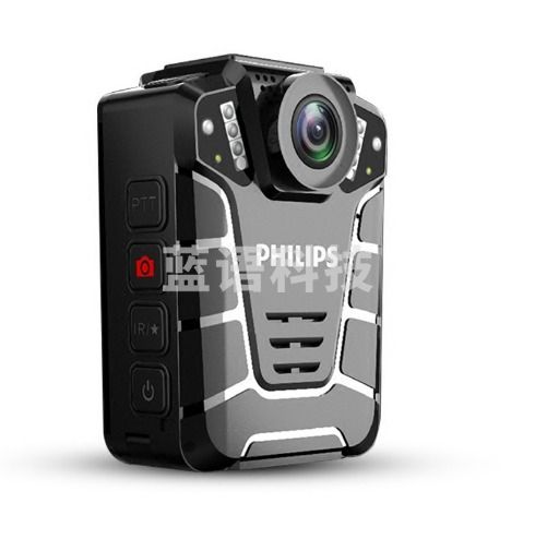 飞利浦 VTR8110 执法记录仪 标配32G卡 1080P红外夜视摄像机 录音 拍照一体机