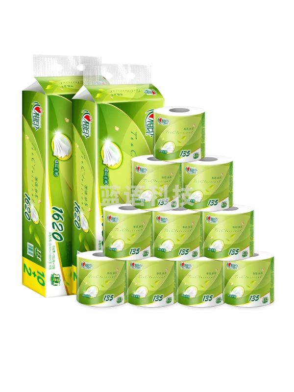 心相印卷纸BT2610 茶语系列卫生纸巾4层200g*10卷(柔厚升级)