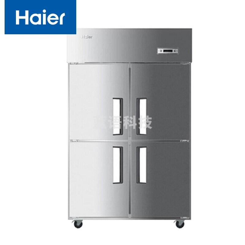 海尔（Haier）四门厨房冰箱冰柜 冷冻冷藏 食物保鲜 不锈钢橱柜 冰箱冷柜 980升 SLB-980C2D2